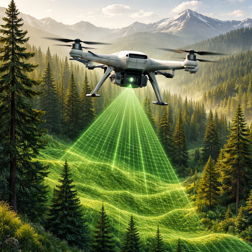 Drone'lar, Ormanları Saymak İçin Oyun Motorlarından Yararlanıyor