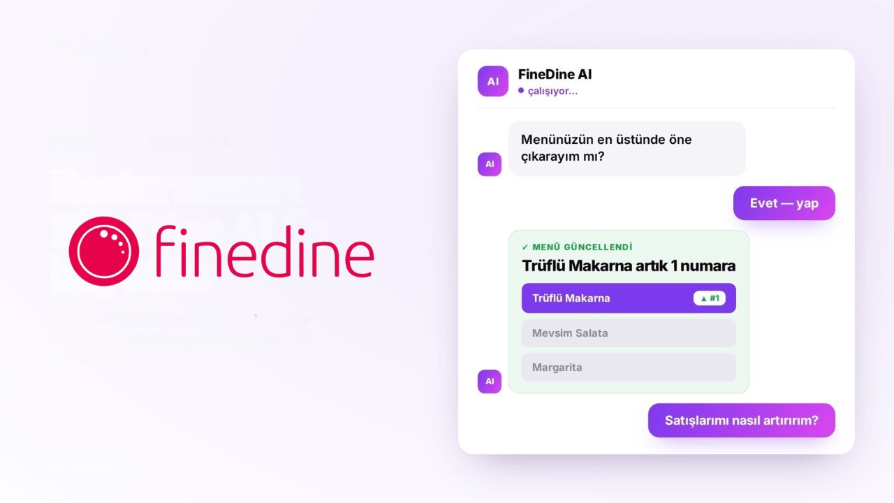 FineDine AI, Restoranlar İçin Yapay Zeka Asistanı FineDine IQ'yu Tanıttı