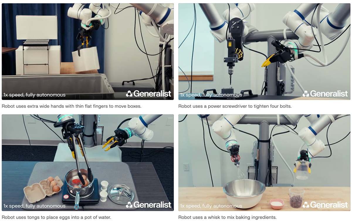 Generalist: Robot Öğreniminde İnsan Demonstrasyon Verilerini Kullanıyor