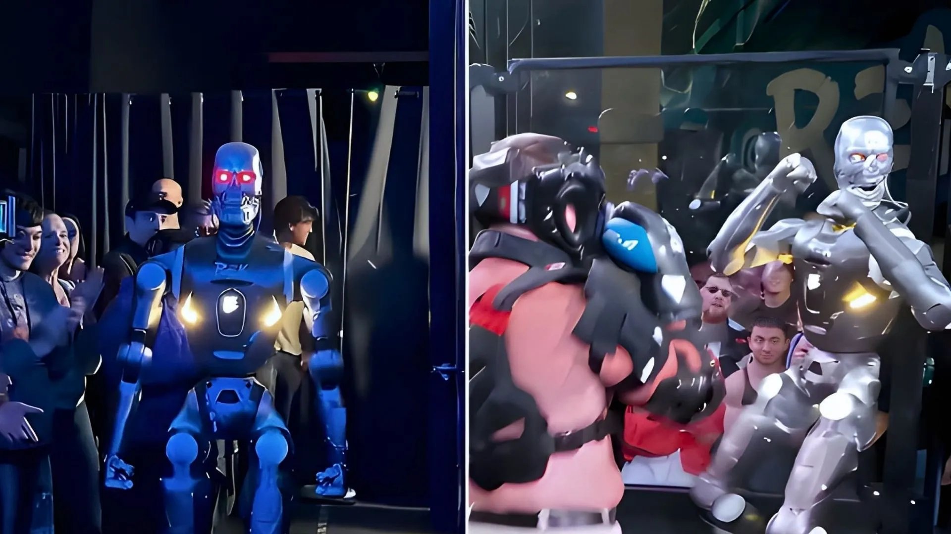 İnsana Karşı Humanoid Robot: San Francisco'da Şaşırtıcı Dövüş