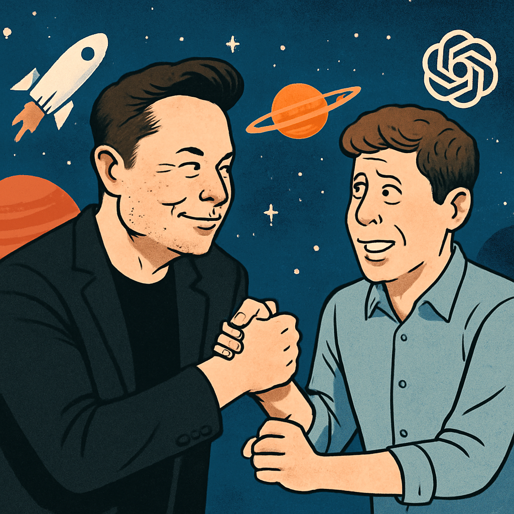 Musk'ın AI Uzay Planları ChatGPT Patronu Tarafından Alay Konusu Oldu