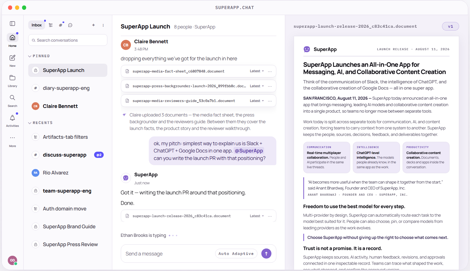 SuperApp, Takımlar için AI Modelleriyle İşbirliği Alanı Sunuyor