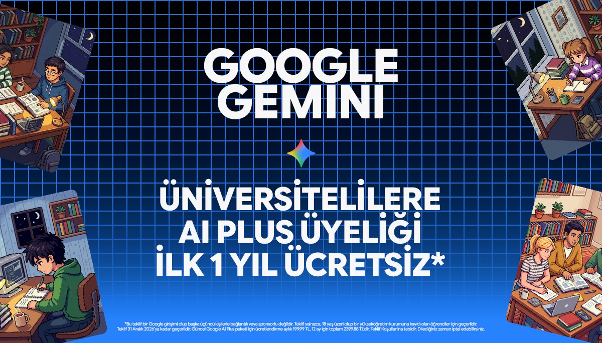 Üniversite Öğrencilerine Ücretsiz Google AI Plus Aboneliği Fırsatı